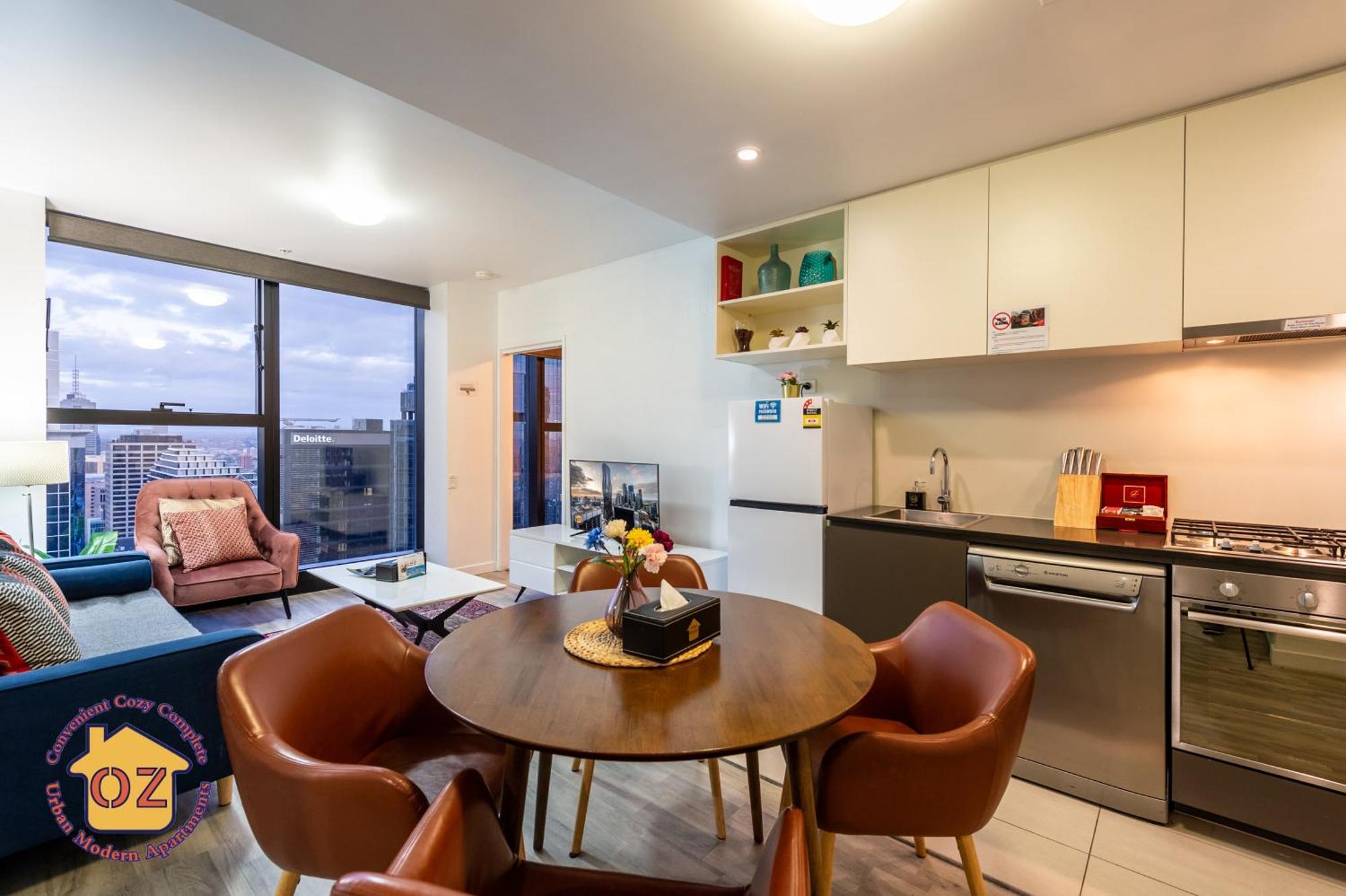 Aussie Escape Apartments-Skyline Collins Tower Melbourne Exterior foto