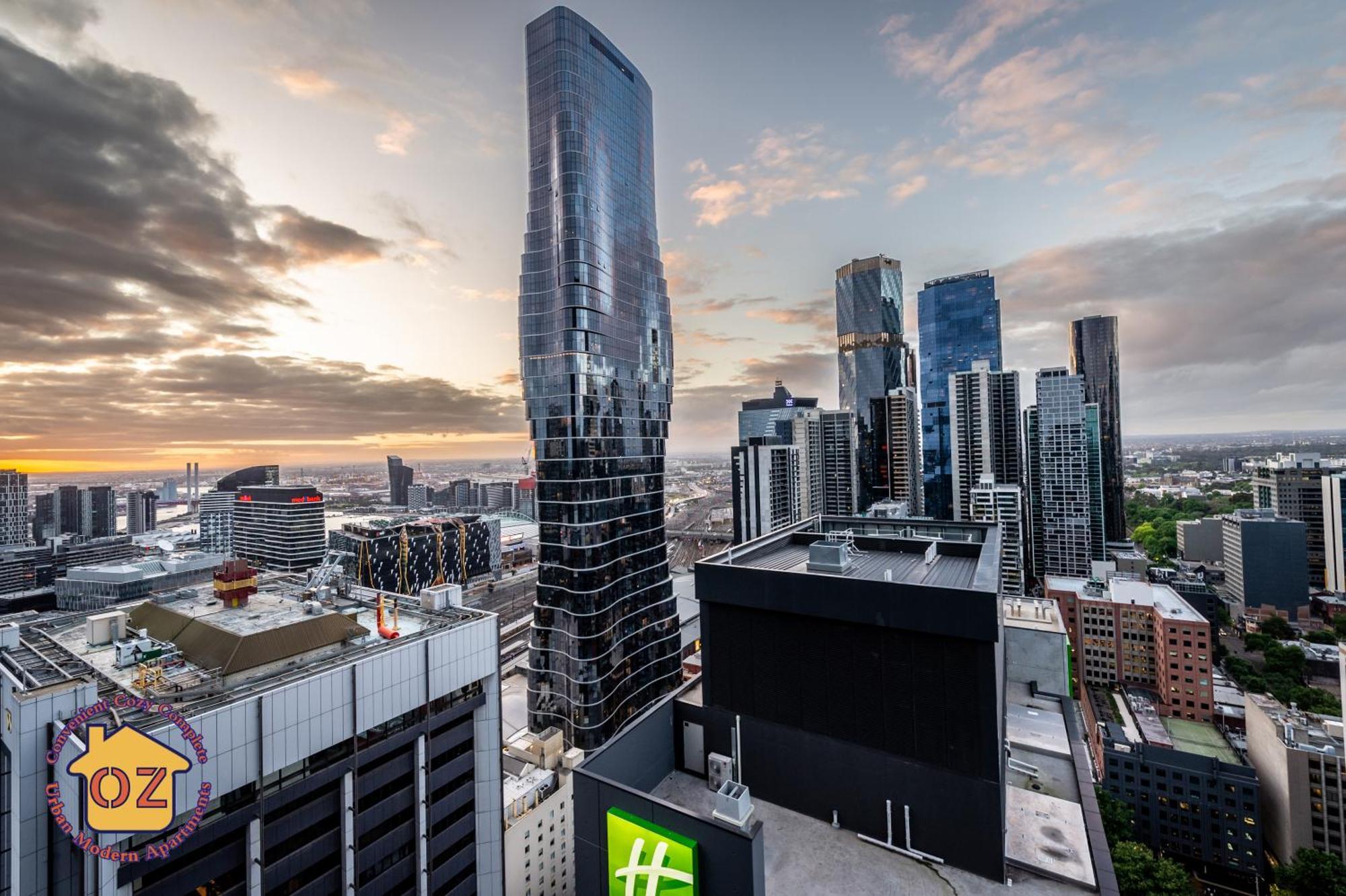 Aussie Escape Apartments-Skyline Collins Tower Melbourne Exterior foto