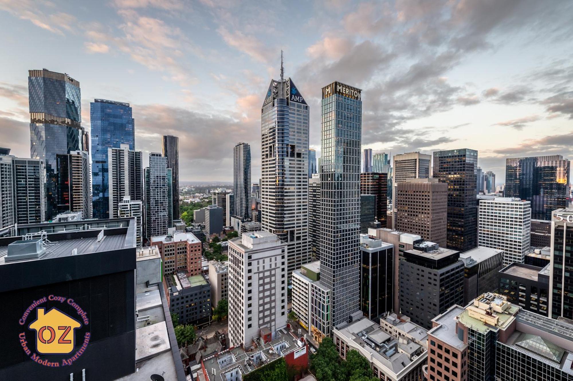 Aussie Escape Apartments-Skyline Collins Tower Melbourne Exterior foto